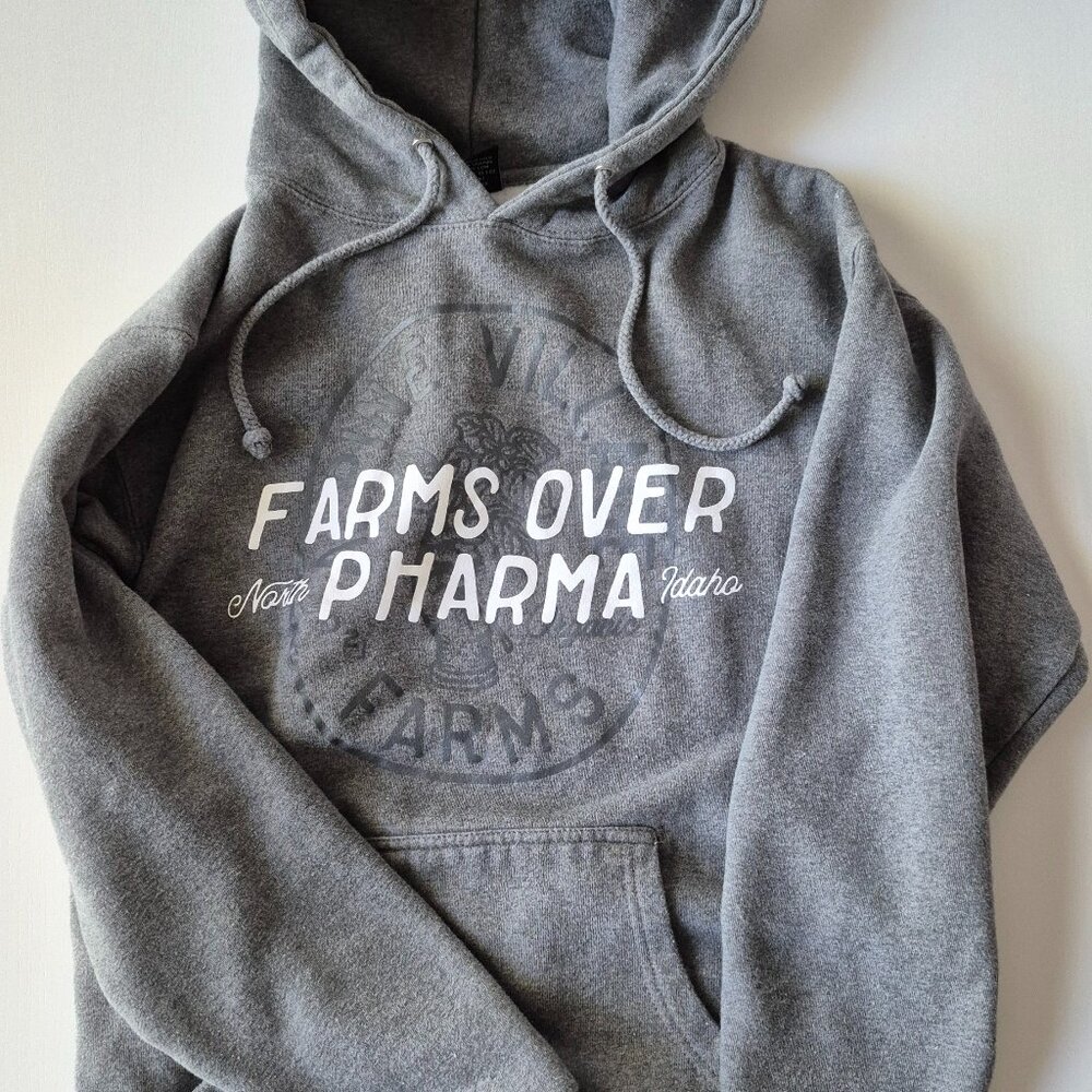 Gray Farms Over Pharma Thick Cotton Hoodie